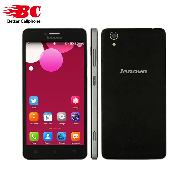 Original Lenovo A858 A858W MT6732 Quad Core 1 5GHz FDD LTE 4G Android 4 4 8G