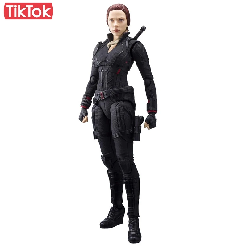 Black Widow action figure toy model Avengers End Game Natasha Romanov Doll PVC