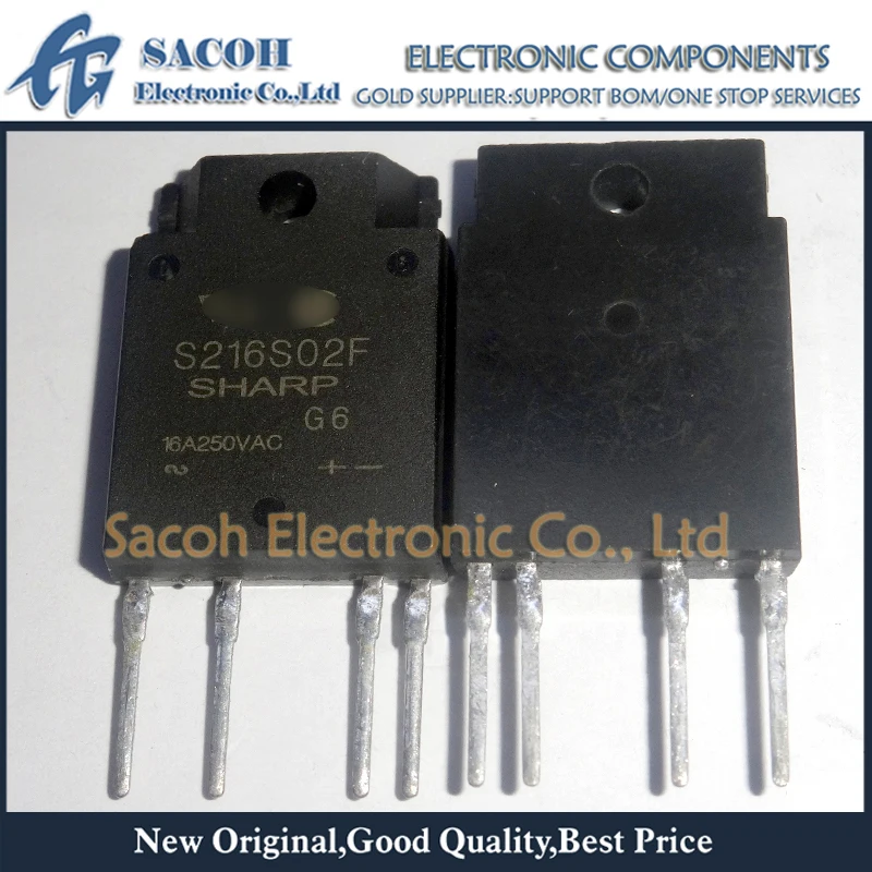 Free Shipping 5Pcs S216S02F or S216S02 or S216S01F or S216S01 DIP-4 SIP Type SSR afbeelding