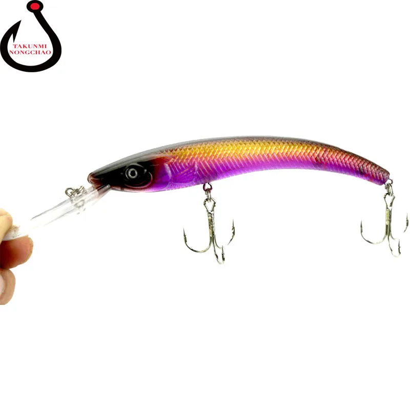 1 قطع 15.5 سنتيمتر 16.5 جرام المتذبذب crankbait أسماك بيكي باس الصيد إغراء كبير التصيد الاصطناعي بيت بايك الشبوط السحر WS-10