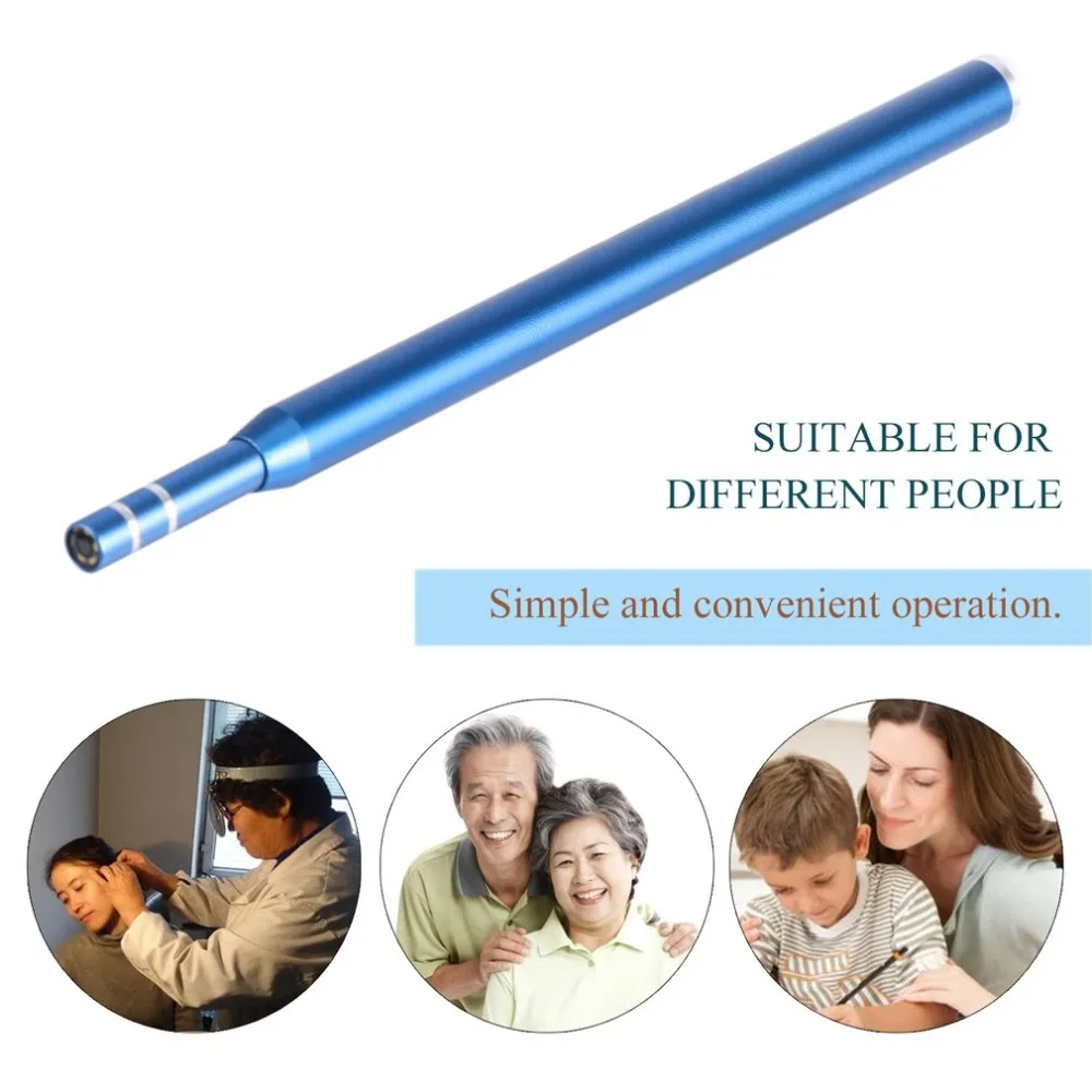

3 in 1 Ear Cleaning Endoscope High Definition Visual Earpick With Mini Camera Ear Health Care Cleaning Tool Medical Endoscope