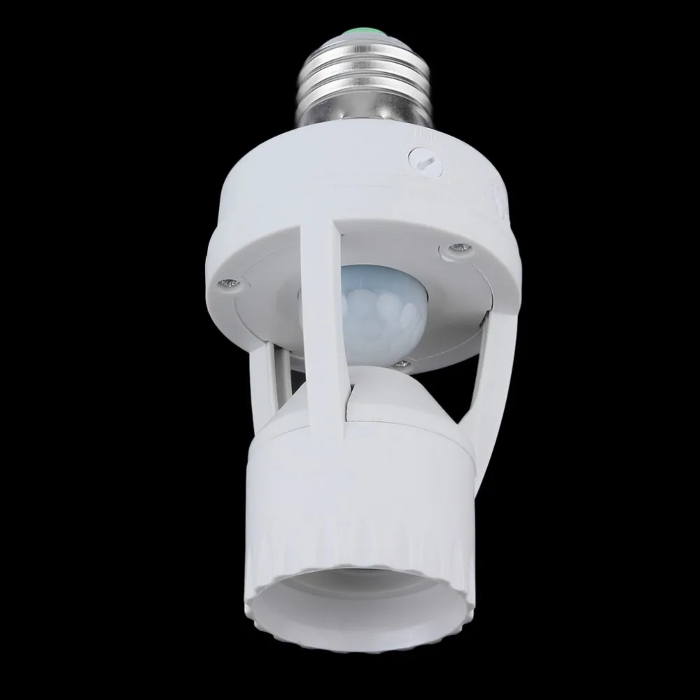  AC 110-220V 360 Degrees PIR Induction Motion Sensor IR infrared Human E27 Plug Socket Switch Base L - 32960924727