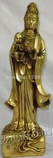 

Free Shipping Bronze statue copper avalokitesvara Bronze crafts decoration derlook buddha