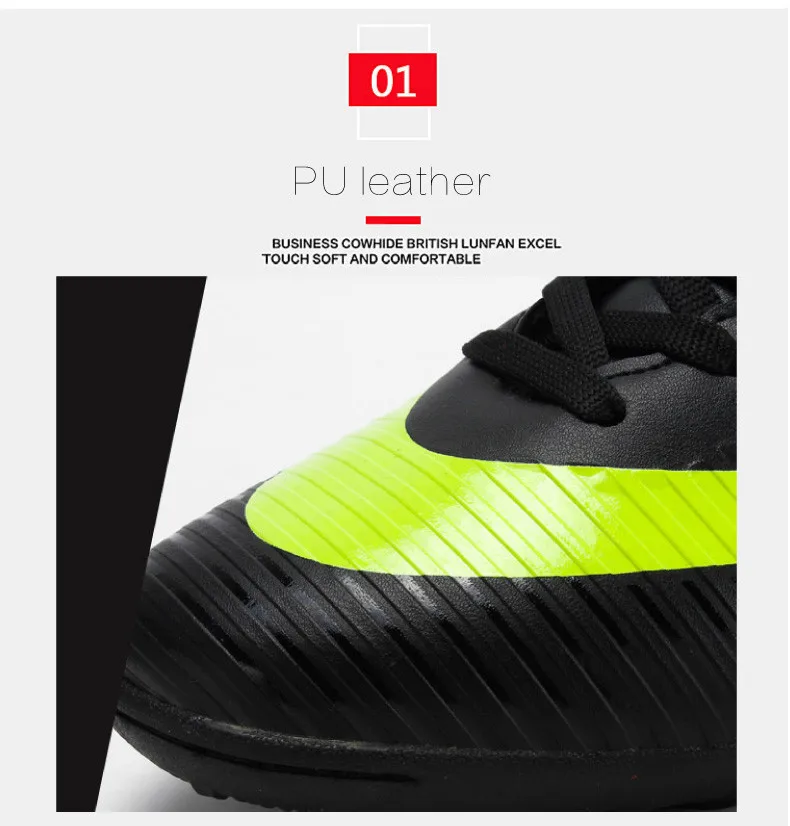 Soccer Shoes for men Kids indoor football Shoes sneakers turf superfly futsal original football boots Comfortable Waterproof (4)