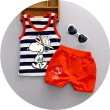 Conjunto snopy azul o rojo 12, 18 y 24 meses