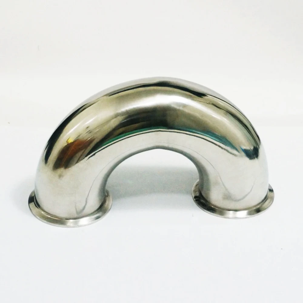 OD32 38mm Tri Clamp 50 5 мм 304 нержавеющая сталь санитарно 180 градусов u тип штуцера