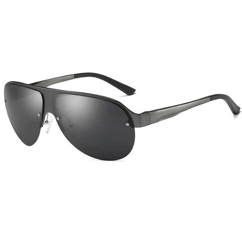 Koop D   T 2020 Nieuwe Brand Design Gepolariseerde Zonnebril Mannen Vrouwen Zonnebril Aluminium Frame Vintage Luxe Kwaliteit Bril Mannelijke Zonnebril