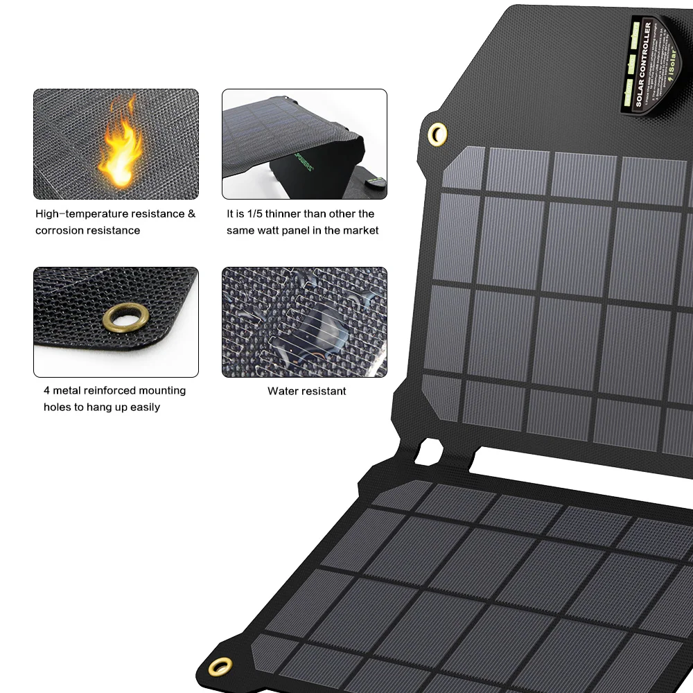 New Arrival ALLPOWERS Solar Panels Charger Waterproof Solar Panels for iPhone X iPhone XR iPhone Xmax Samsung Honor HTC Sony. New Arrival ALLPOWERS Solar Panels Charger Waterproof Solar Panels for iPhone X iPhone XR iPhone Xmax Samsung Honor HTC Sony.