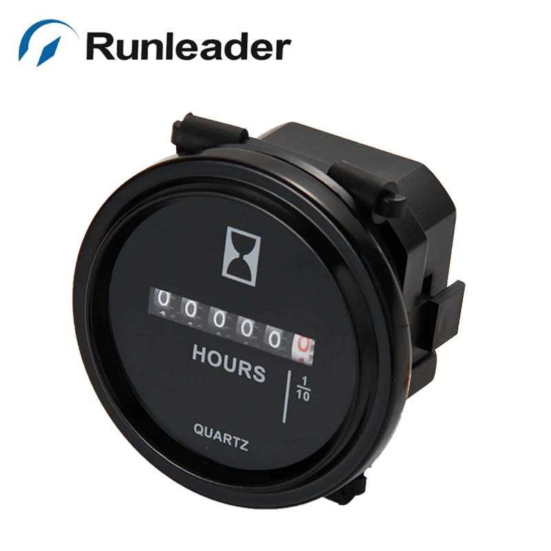 

DC 6-80V RL-HM009 Powered Round cultivator generator tractor forklift engine counter Hour Meter