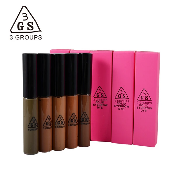 Brand Makeup 3GS Eyebrow Shadow Gel 5 Colors Eye Brow Tint Concealer