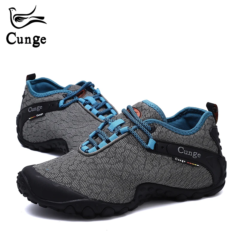 

Hiking Shoes Men Outdoor Sport Shoes Aqua Summer Breathable Mesh Sneakers Anti-Slip Mountain Climbing Sneakers Men Size 40-46