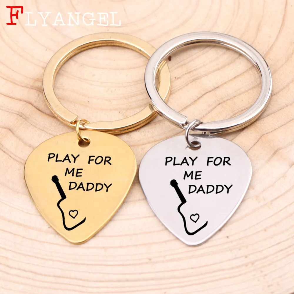 Music Note-Guitar 2pc Set PendantNecklaceKeychain YOUR CHOICE