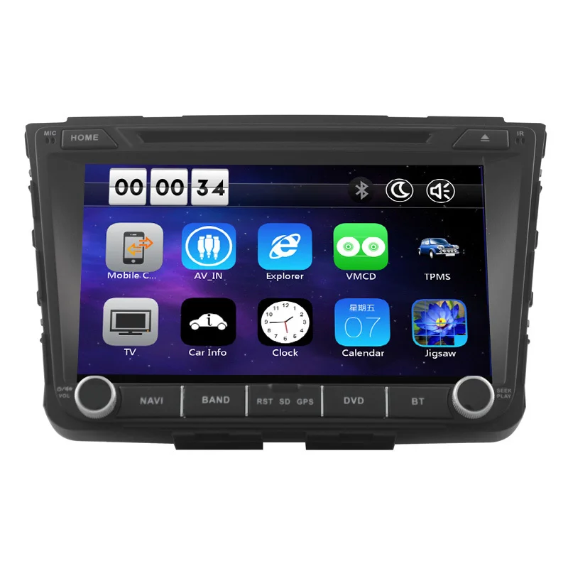 Clearance Free Shipping Two Din 7 Inch Car DVD Player For Hyundai IX25 2014 2015 With Canbus GPS Navigation Radio WIFI 2