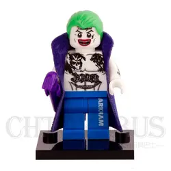 Один продажа Джокер с фиолетовыми накидка отряд самоубийц Супер Герои Minifig собрать строительных блоков обучения детей игрушки подарки