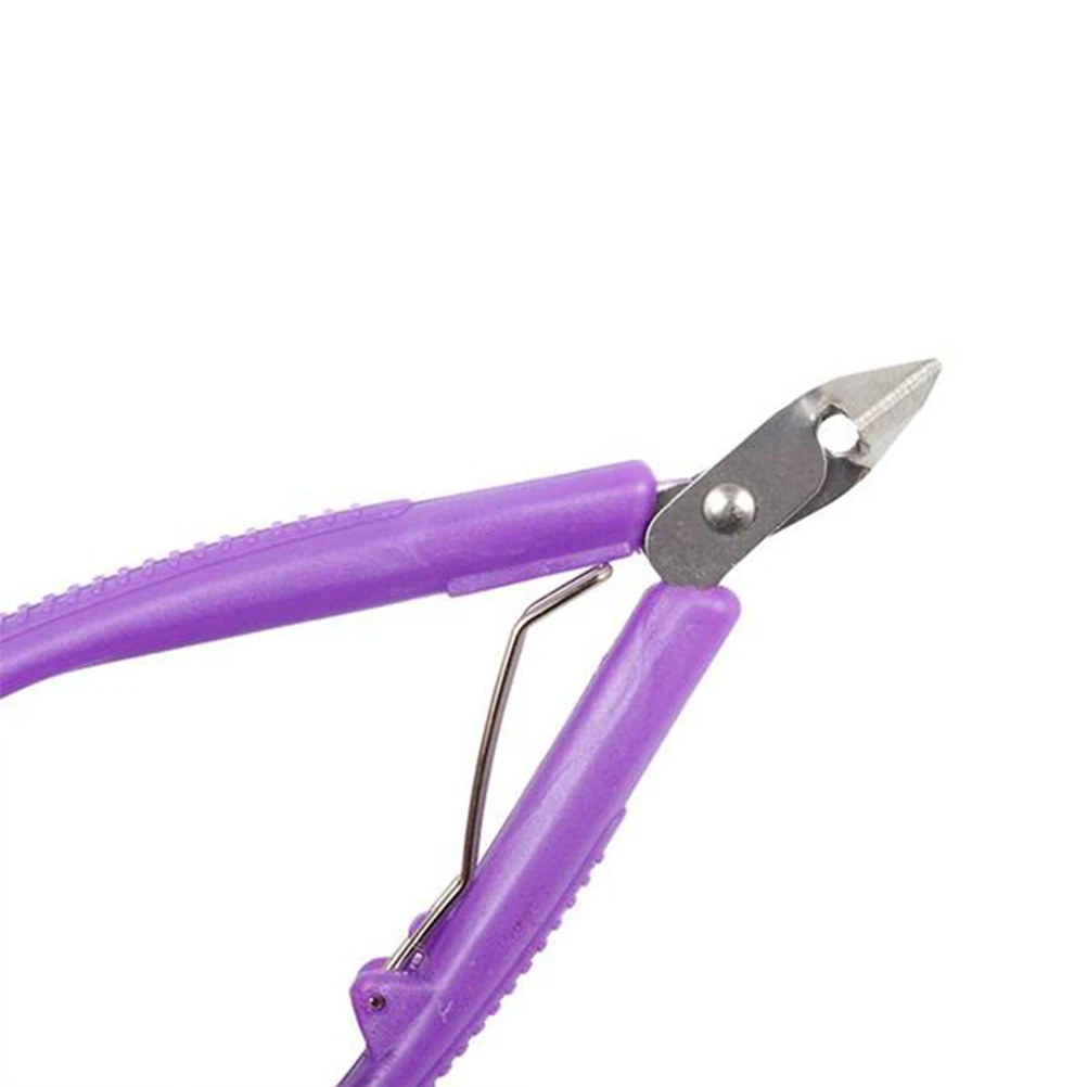 3D Metal Puzzles Model Assembly DIY Cutting Nipper Plier Professional Tools (Random Color)
