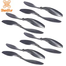 1 pacote de 4 Pares 1047 3 K De Fibra De Carbono Hélices CW CCW 10×4.7 CF Props Contras para DJI Lâminas de Zumbido Do Motor Peças De Reposição de 10 polegadas