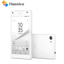 sony Xperia Z5 Compact E5823 разблокированный 2 Гб ОЗУ 32 Гб ПЗУ Android четырехъядерный и четырехъядерный 23мп GSM смартфон