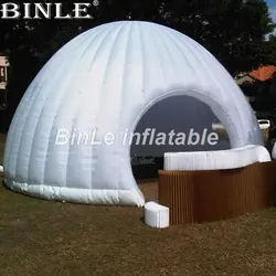 Многофункциональные Вечерние/Свадебные/события, используемые надувные купольные палатки со светодиодами для арендного