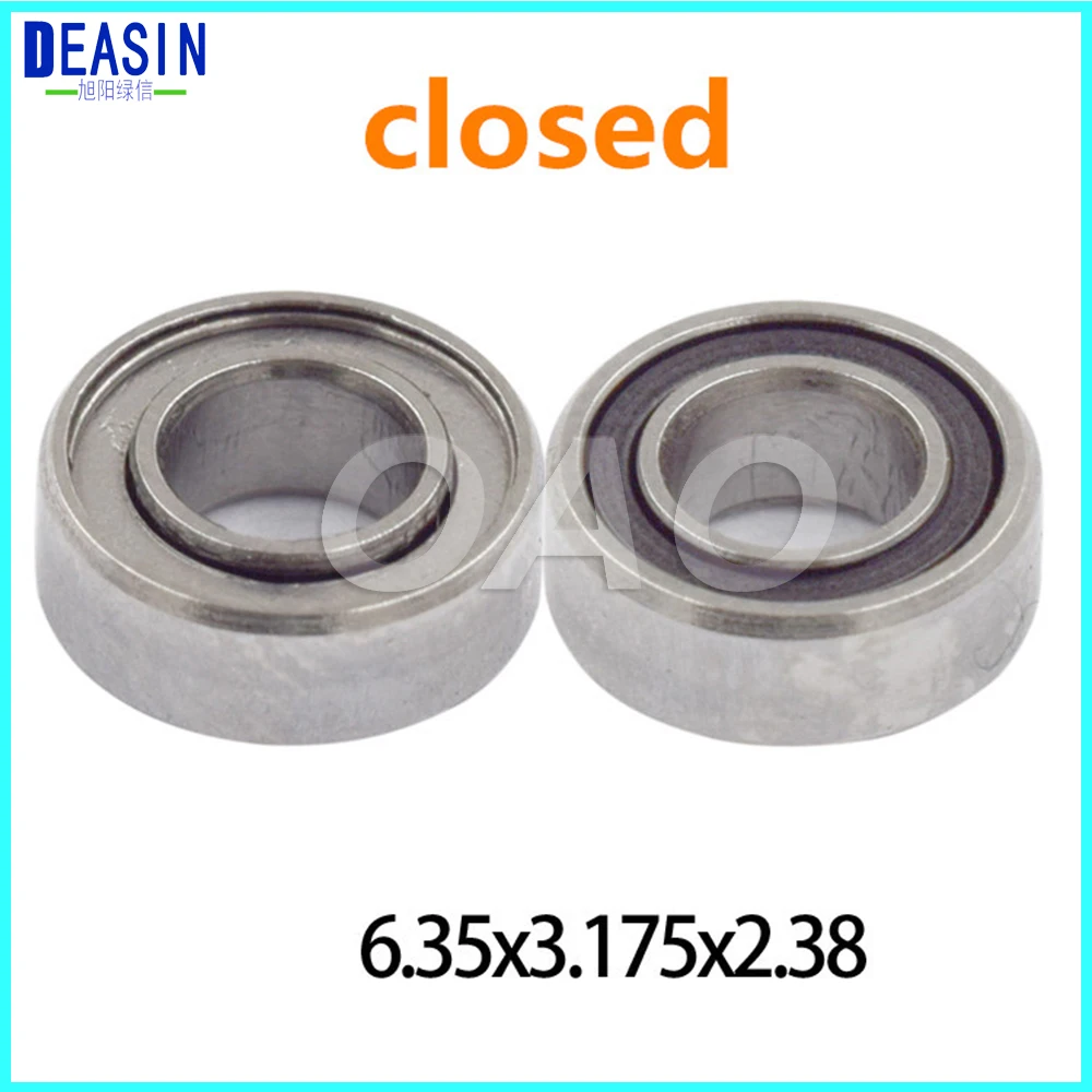 

SR144TLZ Dental handpiece ceramic bearing with cover spare parts 3.175*6.35*2.381 mm