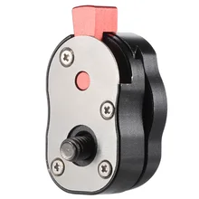 Алюминиевая стальная мини быстросъемная пластина для камеры видеокамеры Rig ЖК-монитор Magic Arm светодиодный светильник 1/" винтовое крепление w/гаечный ключ