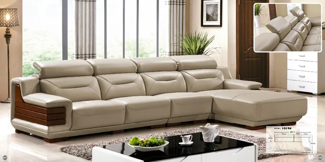 Orange und weiß customized farbe Italienische ledersofa u förmigen ... Orange und weiß customized farbe Italienische ledersofa u förmigen ...