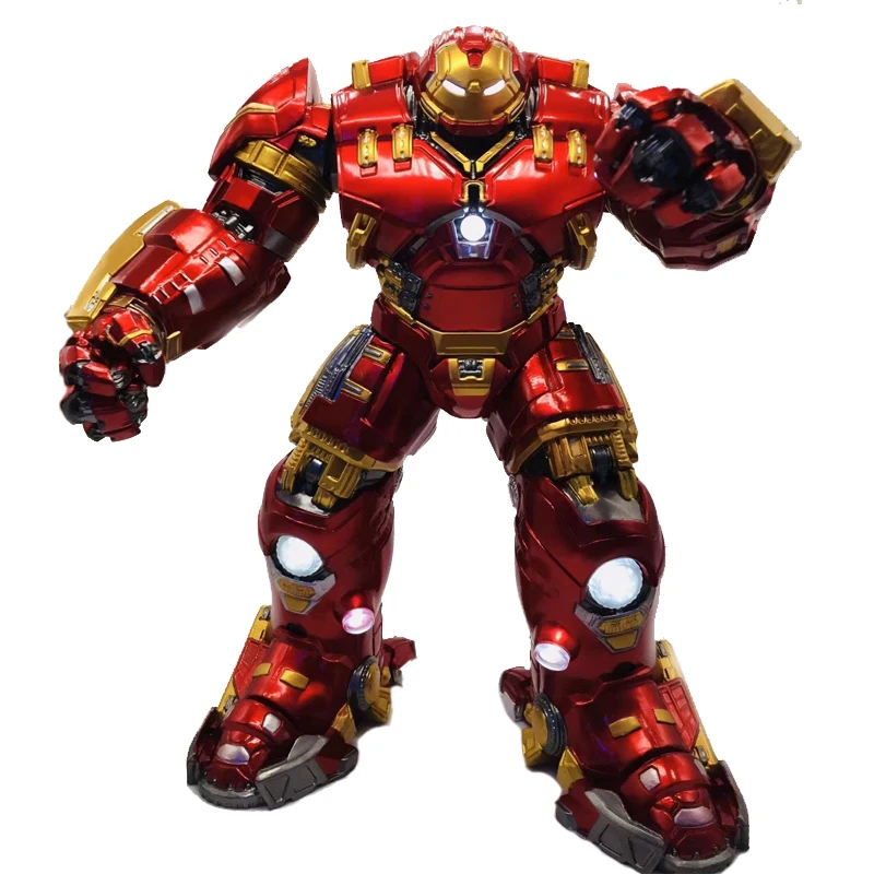 Marvel Мстители халкбастера эра Альтрона светодио дный свет 27 см Ironman Халк Super Hero ПВХ