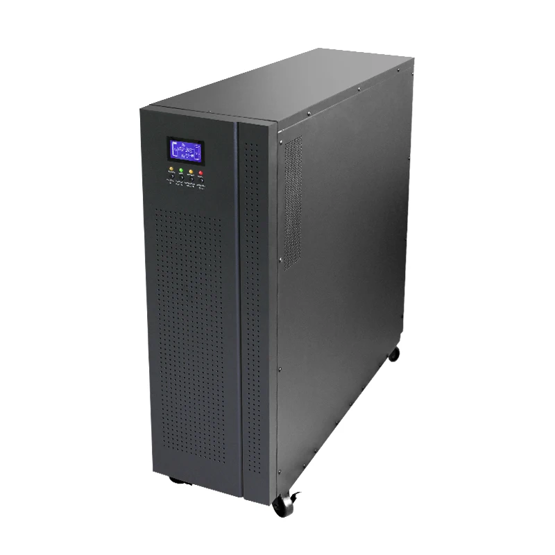 

Online UPS 3Phase 10KVA 192VDC Tower Style External Battery Pure Sine Wave Output 3 Phase In to 3 Uninterruptible Power Supply