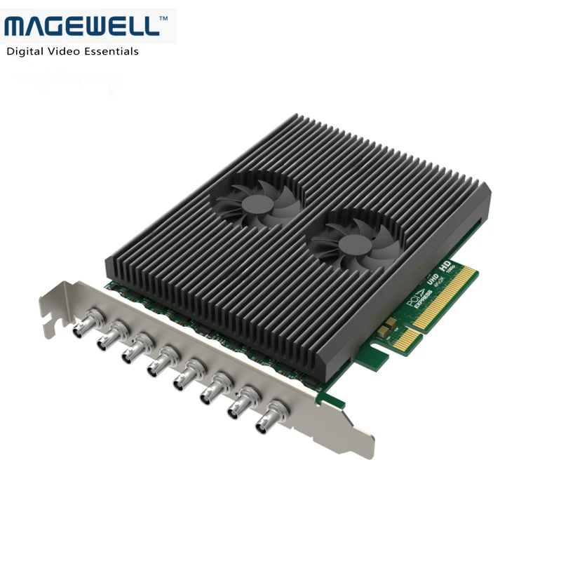 

2 Channel SDI 4K Capture Card Magewell Pro Capture Dual SDI 4K Plus 3G 6G 12G SDI 4K Capture Card Loop Out