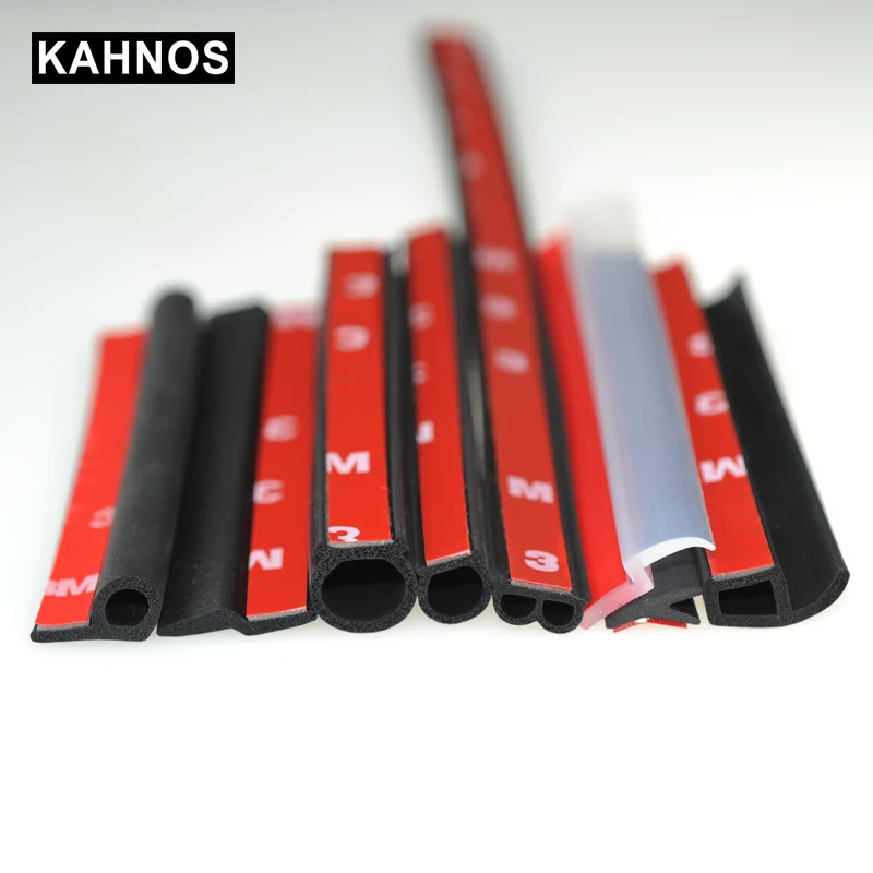 Car Door Seal 2 Meter Auto Strip Big D Small D Z P V Type Waterproof