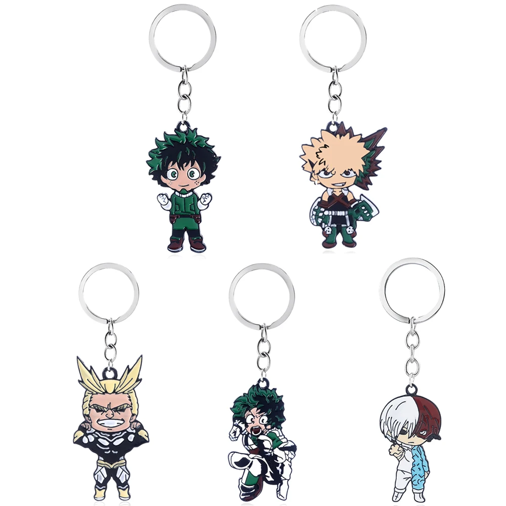 Горячий мультфильм мой герой академические круги брелок Izuku Midoriya персонажи