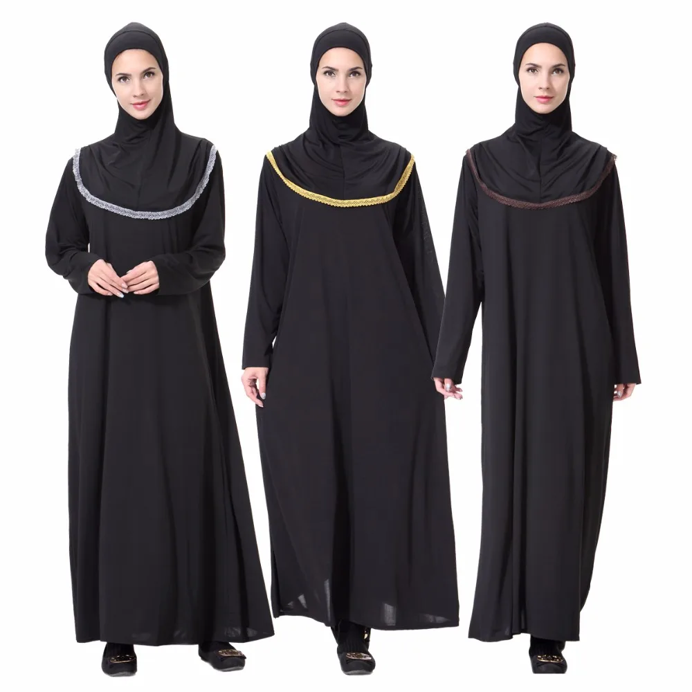 Buy Abaya Dress Muslim Women Dress Long Sleeve Arab