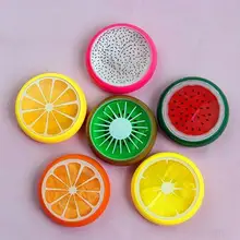 6 шт. Кристалл Фрукты глины резиновые грязи интеллектуальные рука резинка Пластилин слизь детские игрушки Z720