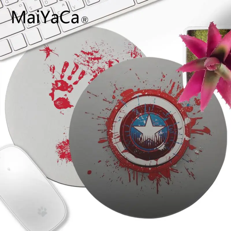 

MaiYaCa Red hand gamer Laptop Gaming Lockedge Mice Mousepad Gamer Speed Mice Retail Small Rubber Mousepad