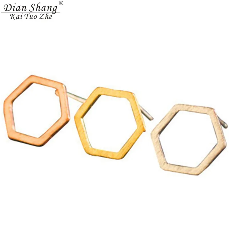 10 пар Нержавеющая сталь геометрический шестиугольник Серьги Модные украшения BFF Шарм Для женщин Brinco Best друг подарки Pendientes