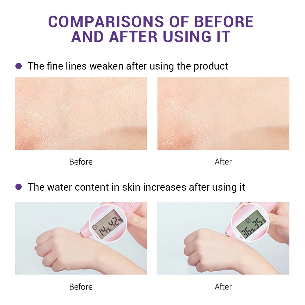 Прямая поставка черники гиалуроновая ремонт жидкий коллаген эссенция для лица Desalt отпечаток уход для всех типов кожи Сущность жидкости