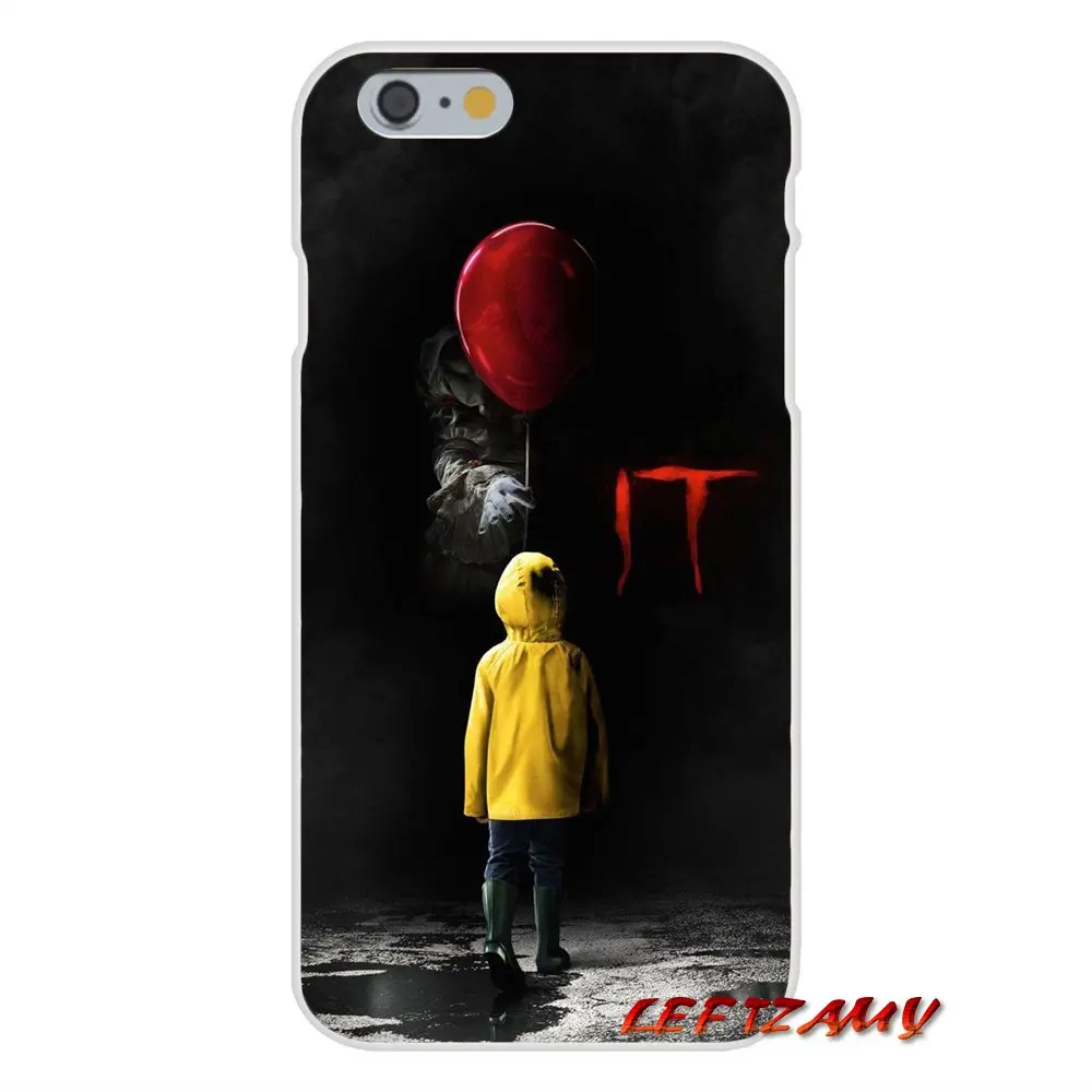 Чехол из прозрачного ТПУ с рисунком клоуна Pennywise для Samsung Galaxy S3 S4 S5 MINI S6 S7 edge S8 S9 Plus