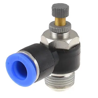 

5/8" Threaded Pneumatic Speed Controller for 10mm Diameter Tube