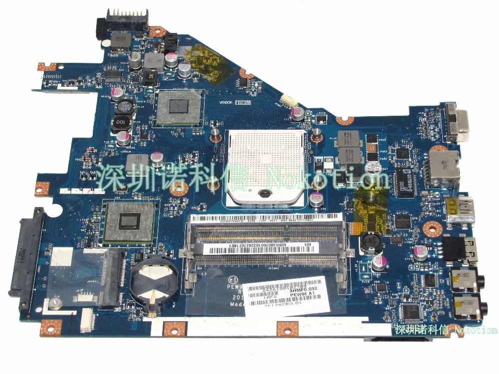 

NOKOTION MB.R4602.001 LA-6552P for acer 5552 Laptop motherboard MBR4602001 socket s1 DDR3 Mainboard full Tested