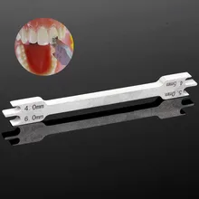 Стоматологическая Скоба датчик размещения стоматологический Орто бар Тип Скоба двойной кронштейн локатор расположение Калибр 2,0 мм-6,0 мм