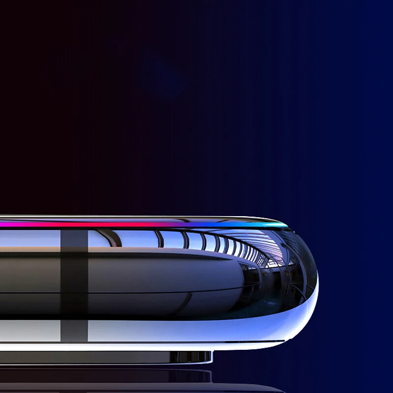 Закаленное стекло EXUNTON для OPPO Realme 3 Pro антишпионская Защитная пленка экрана