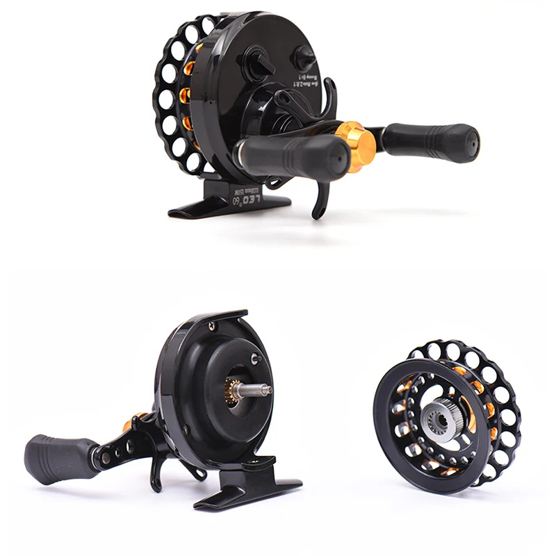 Рыболовная катушка LEO Raft с для рыбалки нахлыстом корпусом из ПВХ микро свинцовая