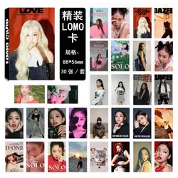 30 шт./компл. KPOP Blackpink Jennie Одиночная Фотокарта kill this love Альбом хорошее качество HD фото lomo карта blackpink kpop карта jennie