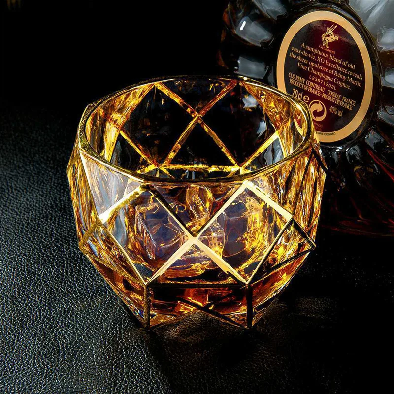 

100% Handcrafted Phnom Penh Whisky Mug Crystal Wine Mug Beer Vodka Shot Glass Cup