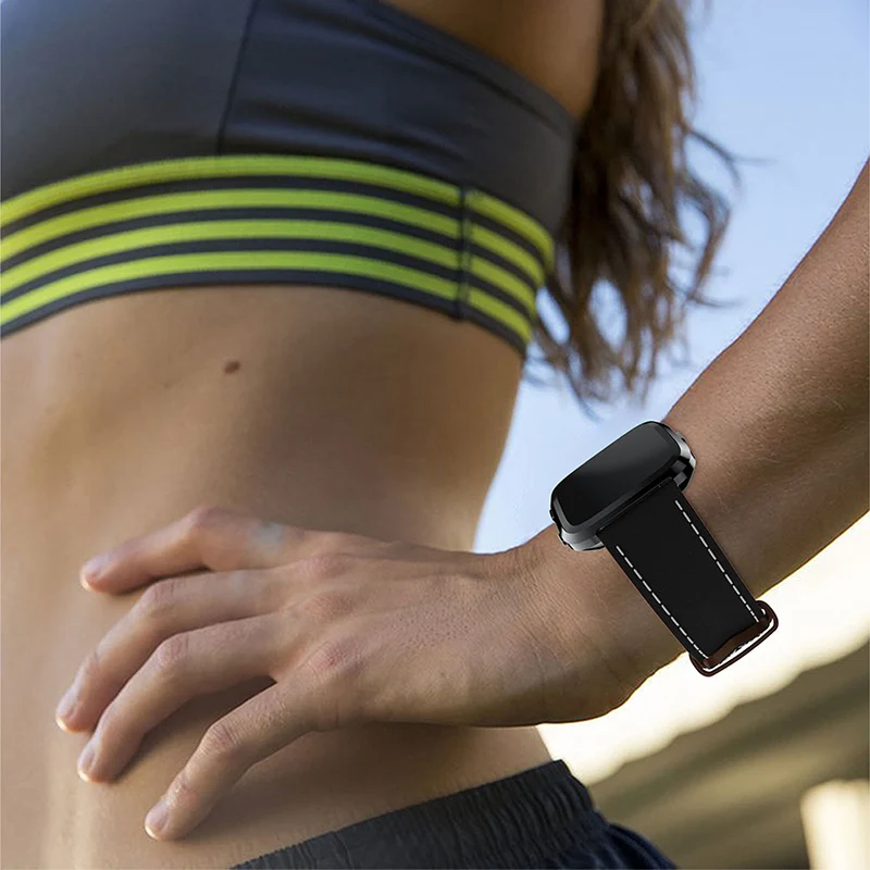 Классический кожаный спортивный ремешок для Fitbit Versa, сменный ремешок для часов, ремешок-Браслет для fitbit versa 2, Смарт-часы, браслеты