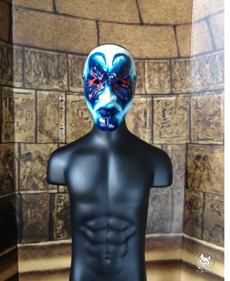 

New Delicated 1/6 Scale Soldier Mini Mask PAYDAY VOLT For Fans Collection