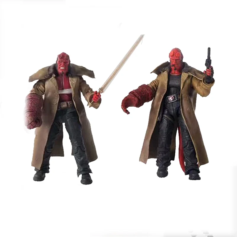 

Movable 2nd Generation C Model Hellboy PVC Action Figure Toys Doll Gift