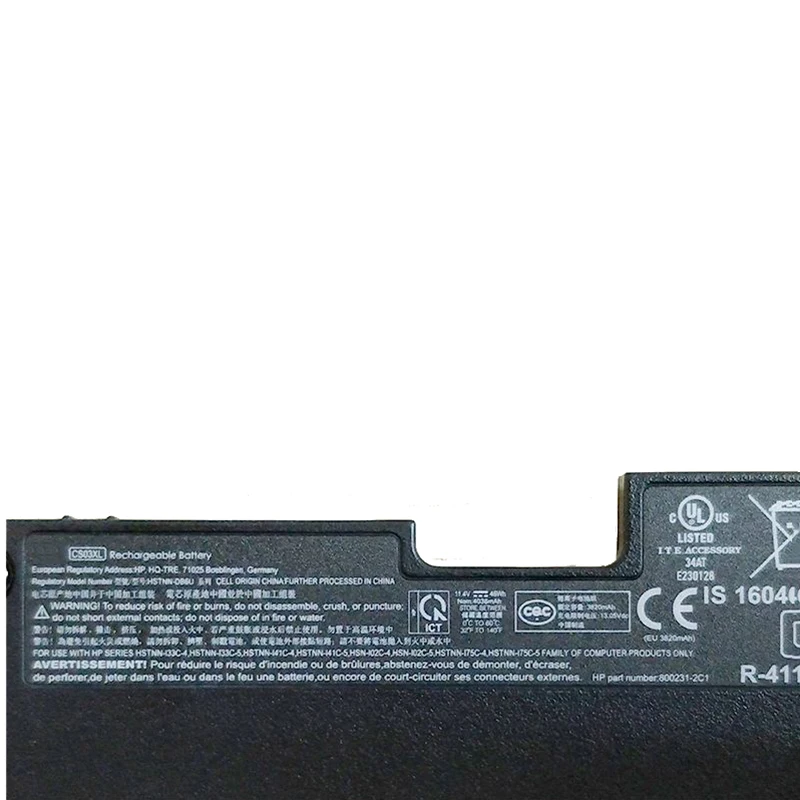 Аккумулятор для ноутбука GZSM 800513 001 CS03XL HSTNN IB6Y T7B32AA HP 745 755 G3 840 T9X26EA|Аккумуляторы