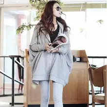 Large size women s Autumn hot female student summer cotton casual hoodie thin coat big yards