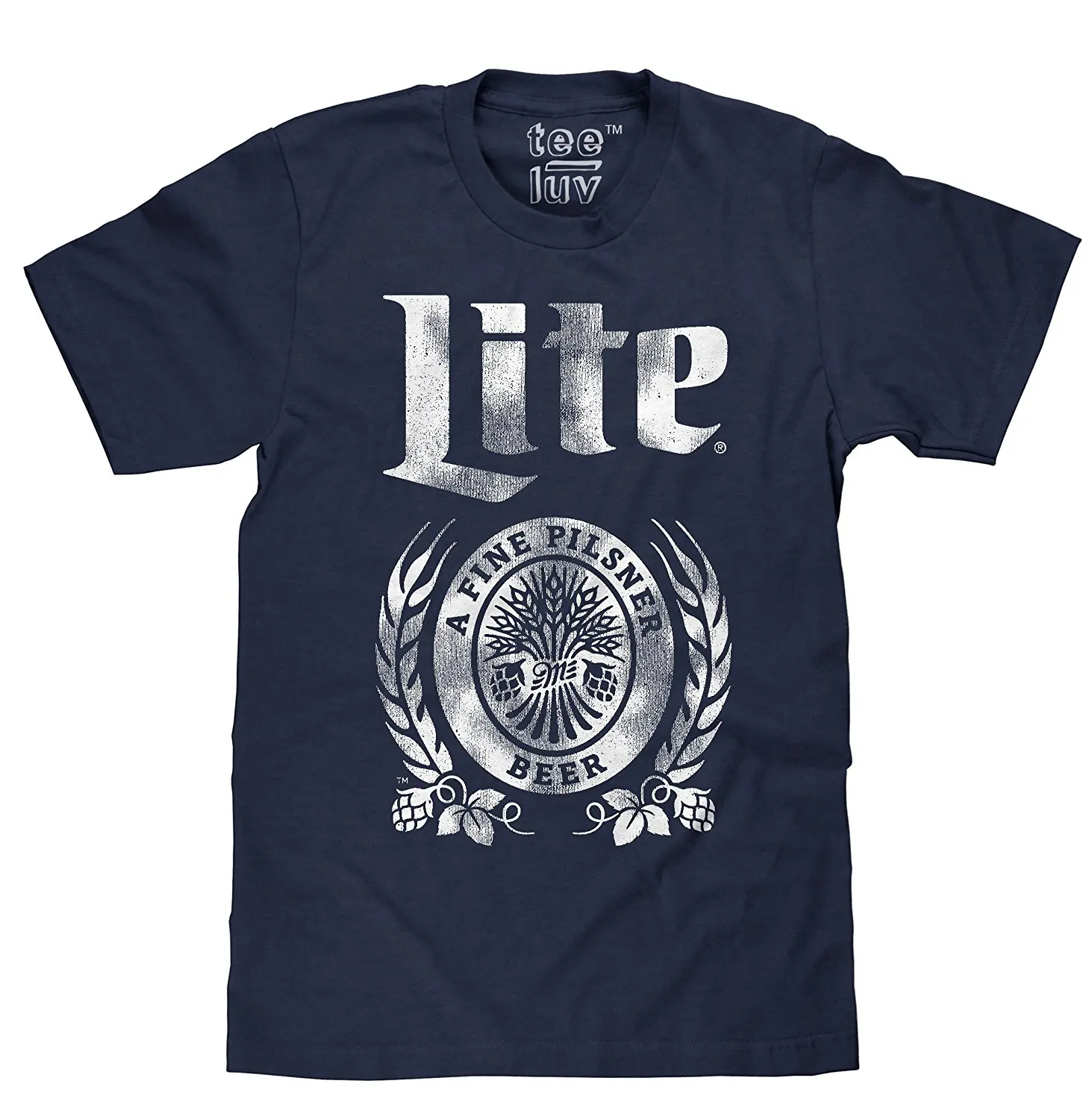 miller lite mens t shirt