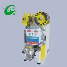 98 мм профессиональная умная, полностью автоматическая насадка станка для запечатывания чашек упаковочная машина для моряков с бумажными чашками